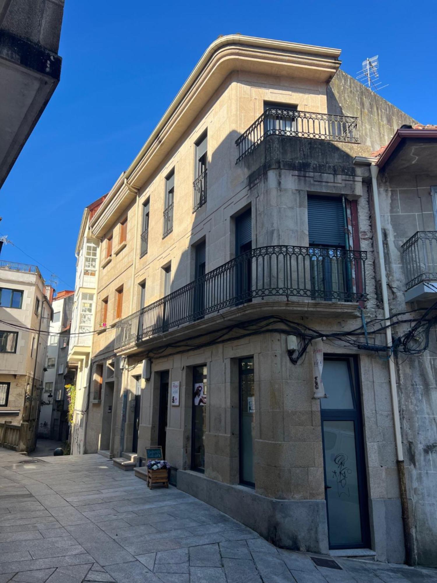 Apartamentos Redondela - Centro Historico Eksteriør billede